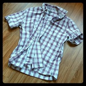 Van Husen Med Short Sleeve Button Shirt